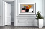 Autumn shapes | Oil And Acrylic Painting in Paintings by Luis Medina. Item composed of paper compatible with contemporary and modern style