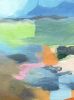 Green Blu | Oil And Acrylic Painting in Paintings by Catherine Twomey