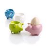 Bacon n' Eggs Pig Eggcups | Egg Cup in Dinnerware by Maia Ming Designs. Item composed of ceramic