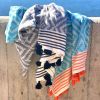 Merida Sustainable Turkish Towel | Tea Towel in Linens & Bedding by HILANA: Upcycled Cotton. Item made of cotton