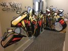 Entrance Mural - DPL Technology | Murals by Christian Toth Art | DPL in Moncton. Item composed of synthetic