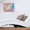 Embodiment | Oil And Acrylic Painting in Paintings by Parineeta Patel- Nature Inspired Cosmic Abstracts. Item composed of canvas compatible with boho and eclectic & maximalism style