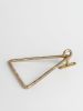 Hand Towel Triangle Hanger N14 | Rack in Storage by Poignees D'Amour French Bronze Hardware.. Item made of brass