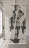 Obsidian Grid | Prints by ARTATAK. Item made of cotton & paper compatible with contemporary and japandi style