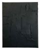 Matte Black Collection | Oil And Acrylic Painting in Paintings by Intuitive Arts Shop. Item composed of canvas and synthetic