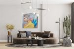 Retrospection "The Empowered Collection" | Oil And Acrylic Painting in Paintings by Maya Corona. Item composed of canvas and synthetic