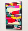 Separated at Birth No.1 | Mixed Media by ABDA Collective. Item composed of canvas & paper compatible with contemporary and eclectic & maximalism style