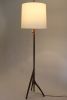 KURUMI lamp | Floor Lamp in Lamps by In Element Designs. Item made of walnut