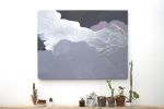 "Heart of Resilience" abstract line painting | Oil And Acrylic Painting in Paintings by Tracie Cheng. Item made of canvas with synthetic
