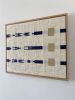 Render 012 | Wall Sculpture in Wall Hangings by Anita Meades. Item made of wood with wool works with minimalism & contemporary style