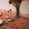 Coral Table Runner | Omelia | Linens & Bedding by ichcha. Item composed of cotton in boho or country & farmhouse style