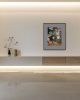 The Pond | Mixed Media in Paintings by Elizabeth MacLean. Item in boho or mid century modern style