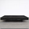 Low & Large Coffee Table | Chunky Wood Coffee Table | Tables by TRH Furniture. Item made of wood