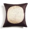 Shunya Black Silk Pillow | Pillows by Studio Variously. Item composed of cotton in modern style