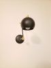 Kitchen Shelves Adjustable Wall Light - Industrial Sconce | Sconces by Retro Steam Works. Item made of brass works with mid century modern & industrial style