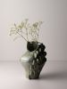 soft relief study vase 06 | Vases & Vessels by Ashley Perez. Item made of ceramic compatible with contemporary and modern style