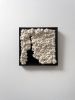 Woven wall art frame (Cave 001) | Tapestry in Wall Hangings by Elle Collins. Item made of oak wood & cotton compatible with minimalism and mid century modern style