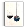 Suspended | Oil And Acrylic Painting in Paintings by Stephen Andrew Art. Item made of canvas works with minimalism & mid century modern style