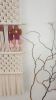 The Twins Apart II | Macrame Wall Hanging in Wall Hangings by Leonor MacraMaker. Item made of fabric with fiber