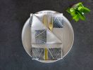 Nazca Linen Napkins (Set of 2) | Linens & Bedding by For Reasons Unknown | For Reasons Unknown Creative Studio in The Bronx. Item composed of linen