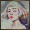 Shining loneliness | Oil And Acrylic Painting in Paintings by Tetiana Shendryk. Item made of canvas works with boho & minimalism style