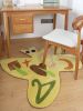 Sparkling Tweeting | Small Rug in Rugs by Tuft Love Studio. Item made of cotton with fiber