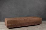 Industrial Walnut Bench / Coffee Table / Sideboard / Tv Stan | Storage by Aeterna Furniture. Item made of walnut