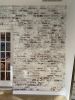 Whitewash on brick wall | Wall Treatments by EMILY POPE HARRIS ART