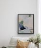 Green Abstract Painting on canvas | Oil And Acrylic Painting in Paintings by Arohika Verma. Item composed of wood and canvas in mid century modern or contemporary style