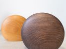 Kva Modern Wooden Vase Mini - Koyu Kayın | Vases & Vessels by Foia. Item composed of wood compatible with boho and contemporary style