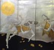 Decorative Screen | Divider in Decorative Objects by Kaveri Singh. Item made of wood