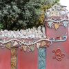 Vine Gateway | Sculptures by Kay Aplin. Item composed of stoneware