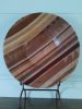 Stripes | Decorative Bowl in Decorative Objects by Tim  Lass. Item made of wood
