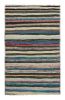Vintage Shahsavan Persian Kilim with Polychromatic Stripes | Area Rug in Rugs by Rug and Kilim