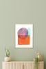 Study in Indian Paint Fungus, 22x30" handmade natural inks | Watercolor Painting in Paintings by MoHo. Item composed of paper compatible with boho and minimalism style