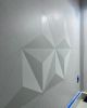 Interior Geometric Mural | Murals by Morgan Summers. Item composed of synthetic