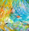 Butterfly Garden, Oil Painting | Oil And Acrylic Painting in Paintings by Dorothy Fagan Fine Arts. Item composed of canvas in boho or contemporary style