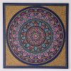 Magic of India | Colorful India Mandala | Oil And Acrylic Painting in Paintings by Kriandala. Item composed of canvas in boho or contemporary style