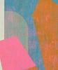 Fractured fallen orange pink | Oil And Acrylic Painting in Paintings by Ronald Hunter. Item composed of canvas in minimalism or contemporary style