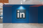 Linkedin HQ | Paneling in Wall Treatments by ANTLRE - Hannah Sitzer | LinkedIn Global Headquarters in Sunnyvale. Item composed of synthetic