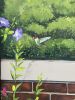 Garden Gate Mural | Street Murals by Murals By Marg. Item made of synthetic