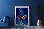 Black Light 53 | Prints by Burak Bulut YILDIRIM. Item made of paper