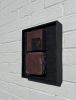 "ignited trust" (sold) | Mixed Media in Paintings by VISCERAL HOME STUDIO. Item composed of maple wood and canvas in mid century modern or eclectic & maximalism style