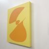 Shimmy Shimmy Coconut | Oil And Acrylic Painting in Paintings by Kate Wilson Fine Art. Item made of canvas compatible with minimalism and contemporary style