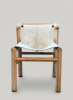 Chair 1901 - Hairy | Dining Chair in Chairs by Espina Corona. Item made of wood with leather works with minimalism & contemporary style