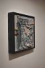 the light after burnout | Mixed Media in Paintings by VISCERAL HOME STUDIO. Item made of oak wood with canvas works with mid century modern & contemporary style