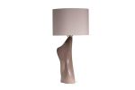 Amorph Helen Table Lamp, Antique Gray | Lamps by Amorph. Item composed of wood