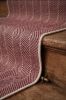 Handwoven Woolen Red Runner Rug | Rugs by Evergreen Carpets. Item composed of wool compatible with boho and minimalism style