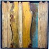 Silence of the Trees V (wall hanging) | Wall Sculpture in Wall Hangings by GREG MUELLER. Item composed of metal compatible with contemporary and industrial style