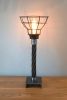 Reclaimed Ski Chairlift Cable Lamp | Table Lamp in Lamps by industrial comfort. Item made of steel works with contemporary & country & farmhouse style